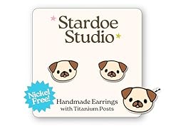 Dog earrings hypoallergenic for sale  Delivered anywhere in USA 