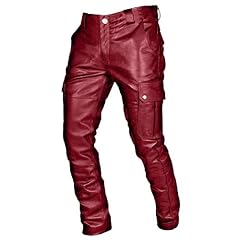 Pantaloni uomo ecopelle usato  Spedito ovunque in Italia 