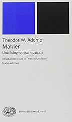 Mahler. una fisiognomica usato  Spedito ovunque in Italia 