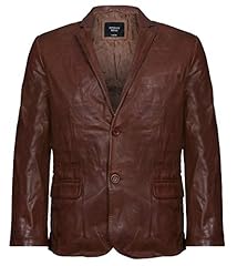 Men brown genuine for sale  Delivered anywhere in UK