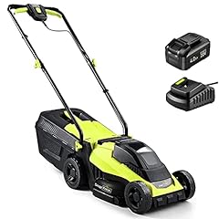Cordless Lawn Mower, SnapFresh 14 in Brushless Electric for sale  Delivered anywhere in USA 
