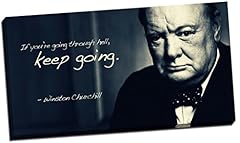 Winston churchill quote for sale  Delivered anywhere in UK
