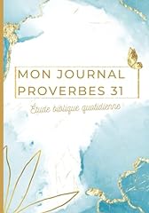 Journal proverbes étude d'occasion  Livré partout en France