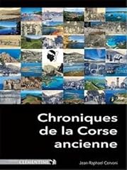 Chroniques corse ancienne d'occasion  Livré partout en Belgiqu