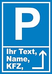 Druck parkplatz schild gebraucht kaufen  Wird an jeden Ort in Deutschland