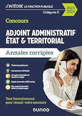Concours adjoint administratif d'occasion  Livré partout en France