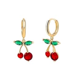 Cherry earrings women for sale  Delivered anywhere in USA 