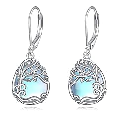 Moonstone earrings women for sale  Delivered anywhere in UK