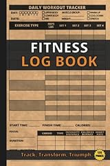 Fitness log book for sale  Delivered anywhere in UK