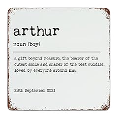 Arthur definition typography for sale  Delivered anywhere in UK