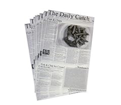 Greaseproof newspaper print for sale  Delivered anywhere in UK