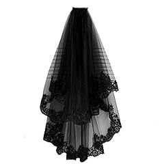Black lace wedding for sale  Delivered anywhere in UK