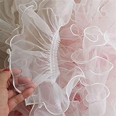 Organza pleated lace for sale  Delivered anywhere in UK