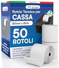 Rotoli termici 80x80 usato  Spedito ovunque in Italia 