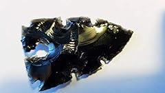 Obsidian arrowhead carded for sale  Delivered anywhere in UK