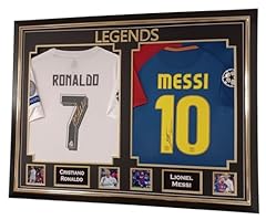 Messi ronaldo signed for sale  Delivered anywhere in UK