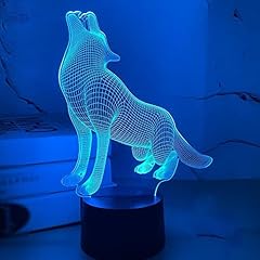 Lampada illusione lupo usato  Spedito ovunque in Italia 