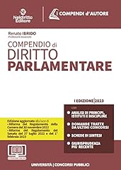 Compendio diritto parlamentare usato  Spedito ovunque in Italia 