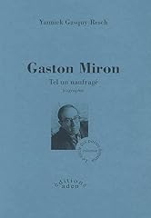Gaston miron naufragé d'occasion  Livré partout en Belgiqu