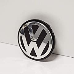 Genuine VW Alloy Wheel Centre Cap Satin Black High, used for sale  Delivered anywhere in UK