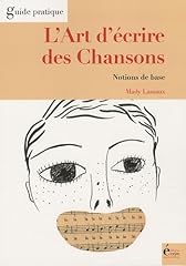 Art écrire chansons d'occasion  Livré partout en France