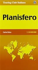 Planisfero. carta fisica usato  Spedito ovunque in Italia 