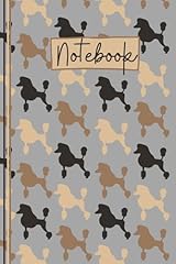 Poodle notebook cute for sale  Delivered anywhere in UK