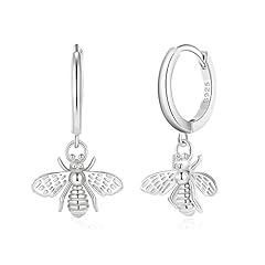 Bee hoop earrings for sale  Delivered anywhere in USA 