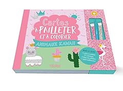 Cartes pailleter colorier d'occasion  Livré partout en France