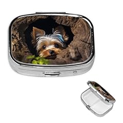 Square pill case for sale  Delivered anywhere in UK