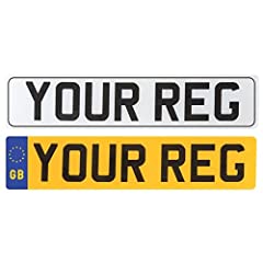 Standard number plates for sale  Delivered anywhere in UK