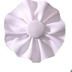 White ribbon cockade for sale  Delivered anywhere in USA 