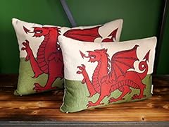 Welsh dragon flag for sale  Delivered anywhere in UK