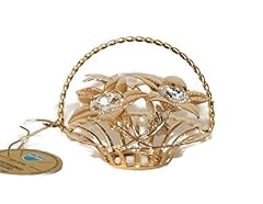 Flower basket ornament for sale  Delivered anywhere in UK