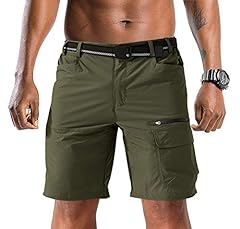 TACVASEN Hiking Shorts Men Stretch Camping Shorts Quick for sale  Delivered anywhere in UK