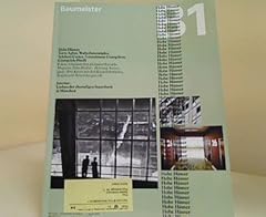 Baumeister zeitschrift archite gebraucht kaufen  Wird an jeden Ort in Deutschland