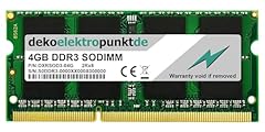 Dekoelektropunktde 4gb memoria usato  Spedito ovunque in Italia 