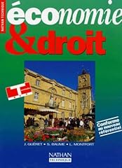 Economie droit terminales d'occasion  Livré partout en Belgiqu