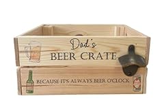 Personalised beer crate for sale  Delivered anywhere in Ireland