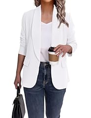 Ahlaray white blazers for sale  Delivered anywhere in USA 