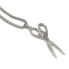 Scissors necklace men for sale  Delivered anywhere in UK