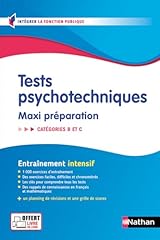 Tests psychotechniques maxi d'occasion  Livré partout en France