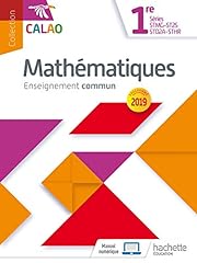 Calao mathématiques 1re d'occasion  Livré partout en France
