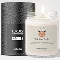 Yorkshire terrier candle for sale  Delivered anywhere in UK