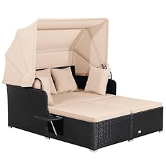 Costway sonnenliege rattan gebraucht kaufen  Wird an jeden Ort in Deutschland