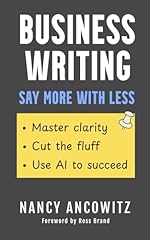 Business writing say for sale  Delivered anywhere in USA 
