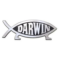 Darwin fish magnetic for sale  Delivered anywhere in USA 