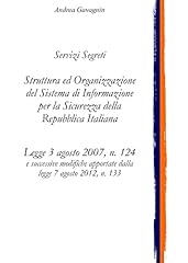 Servizi segreti struttura usato  Spedito ovunque in Italia 