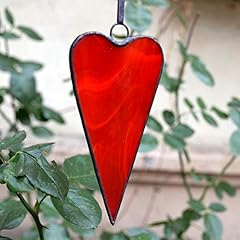 Boho red heart for sale  Delivered anywhere in USA 
