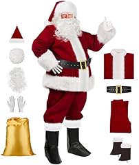Santa claus costume for sale  Delivered anywhere in USA 
